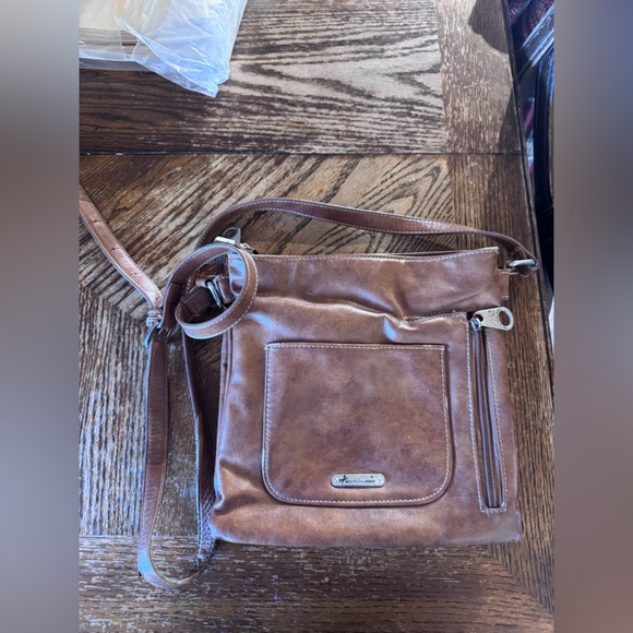 Montana West Brown Embellished Crossbody Bag - Picture 2 of 6